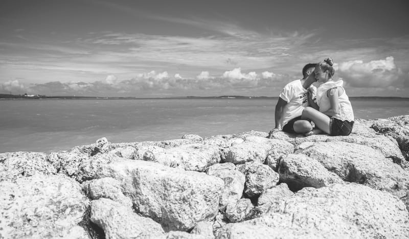Sesión de fotos en playas en Caribe