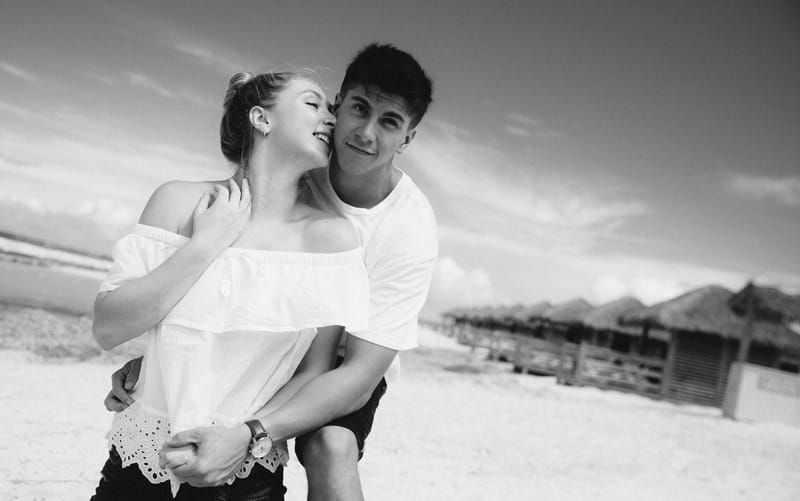 Sesión de fotos en playas en Caribe