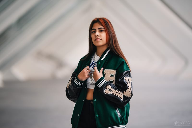 Con la modelo Valentina - Instagram: @valeencg