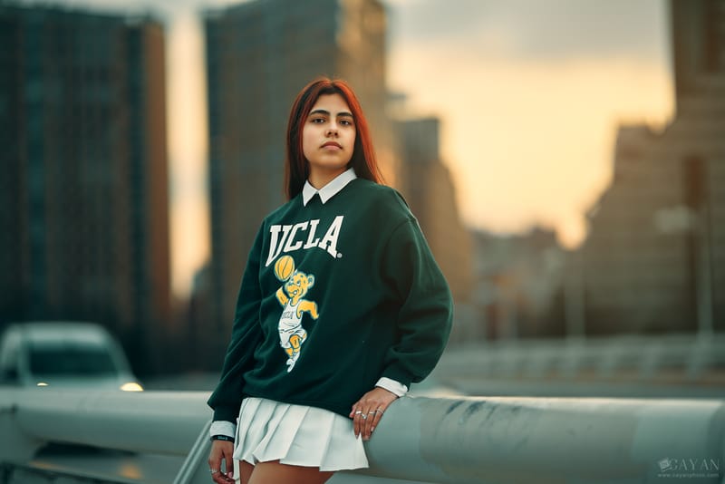 Con la modelo Valentina - Instagram: @valeencg