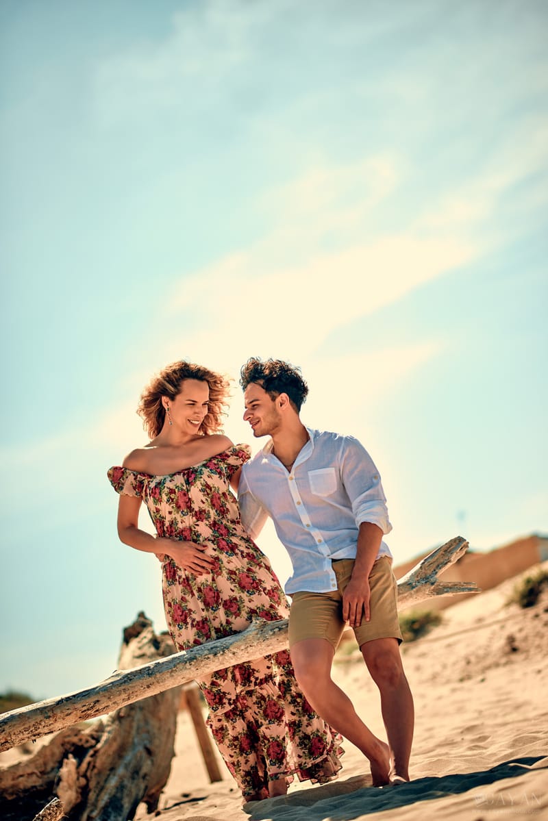 Con Lusinete Barreto y Familia