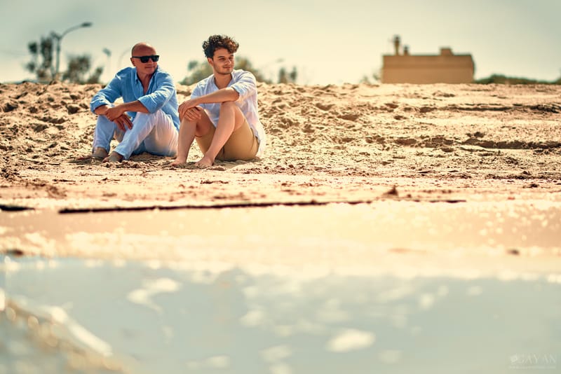 Con Lusinete Barreto y Familia