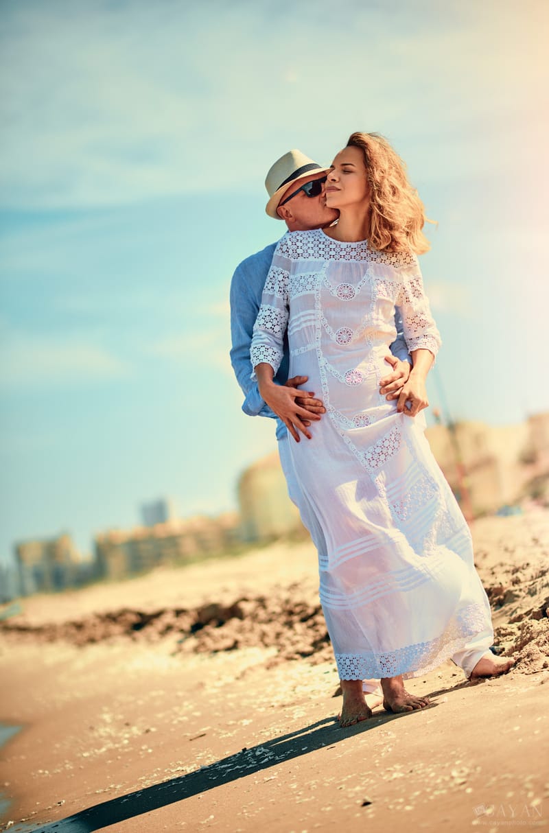 Con Lusinete Barreto y Familia