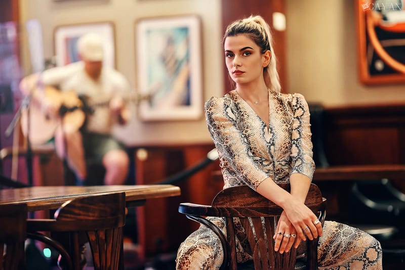 Con la hermosa Sarah Jaeghers - Facebook: @sarah.jaeghers