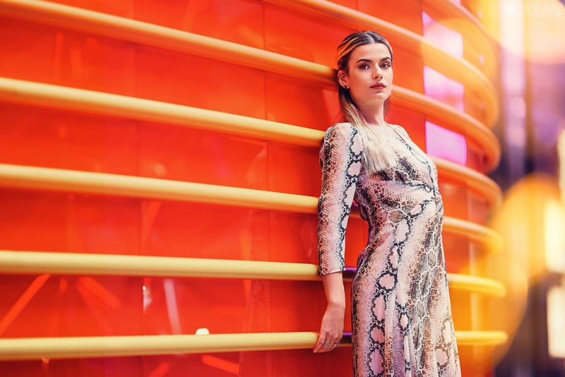 Con la hermosa Sarah Jaeghers - Facebook: @sarah.jaeghers