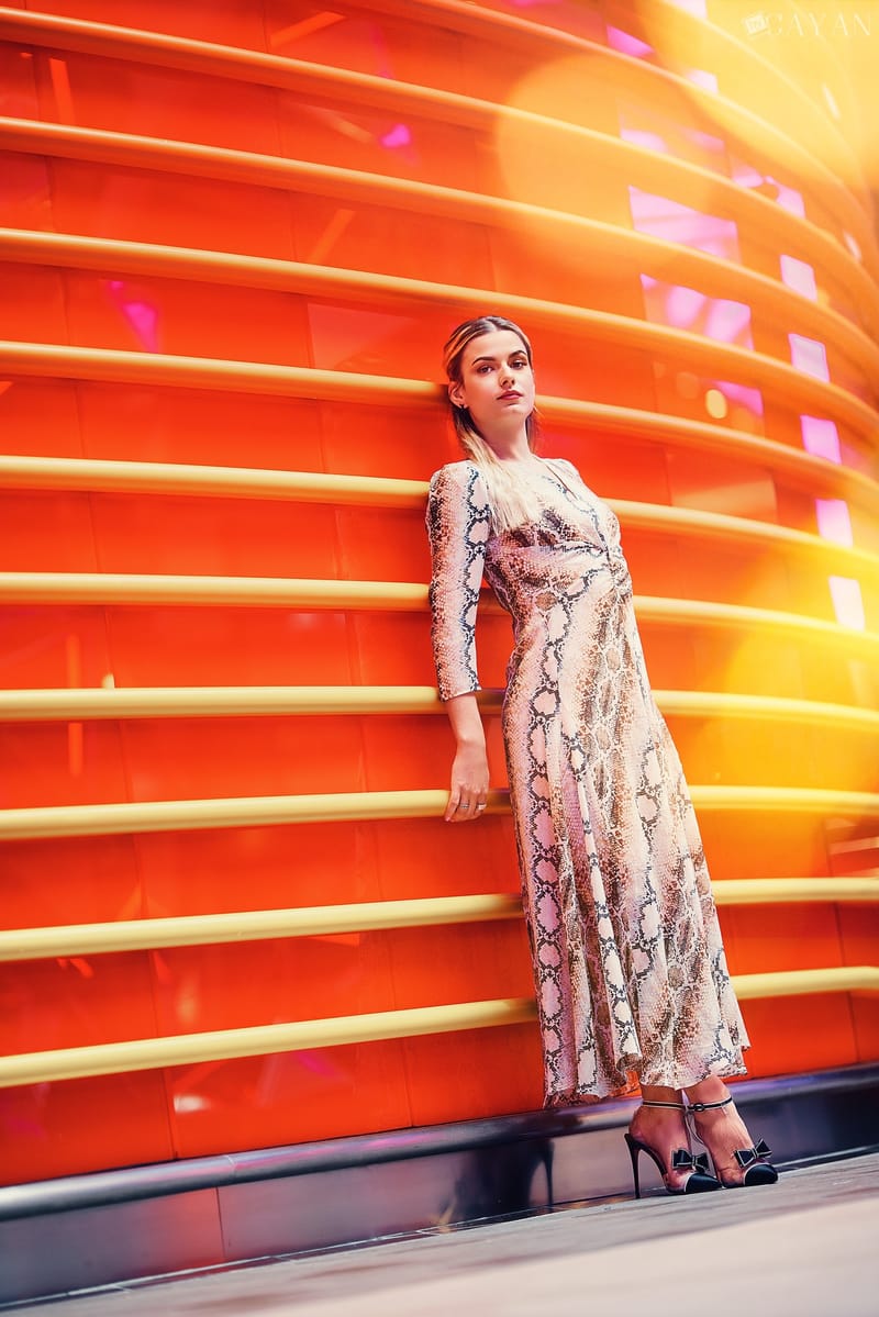 Con la hermosa Sarah Jaeghers - Facebook: @sarah.jaeghers