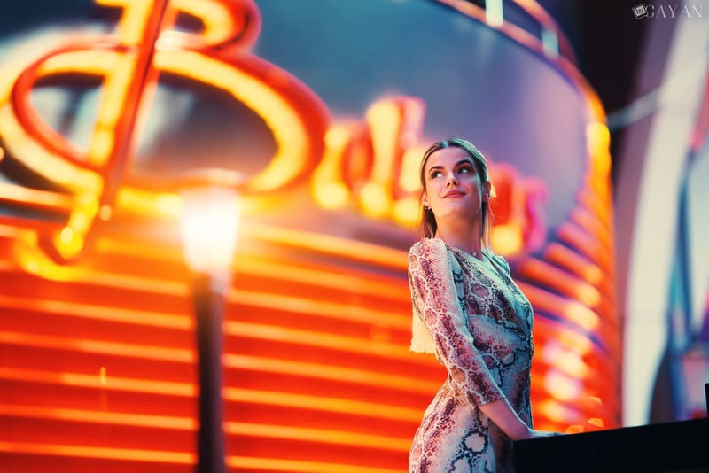 Con la hermosa Sarah Jaeghers - Facebook: @sarah.jaeghers