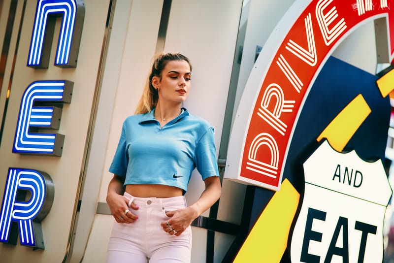 Con la hermosa Sarah Jaeghers - Facebook: @sarah.jaeghers