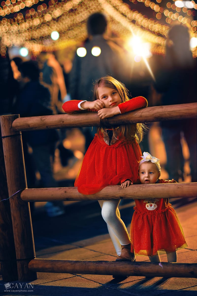 Con la familia Priscila, Gabriel, Manu y Chloe.