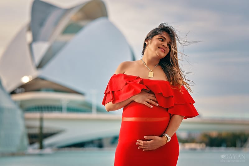 El embarazo de Renata.