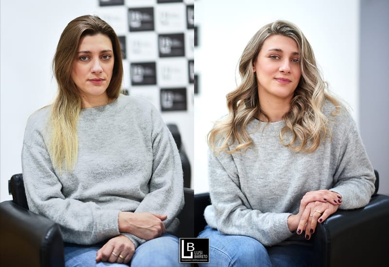 Trabajo de promoción para el centro de belleza Luis Barreto