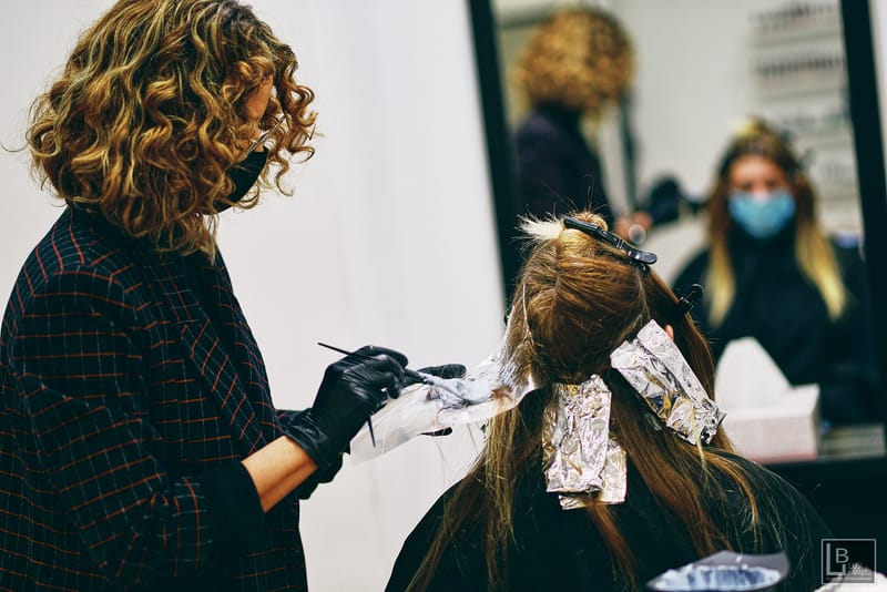 Trabajo de promoción para el centro de belleza Luis Barreto