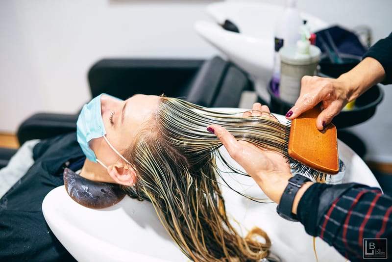 Trabajo de promoción para el centro de belleza Luis Barreto