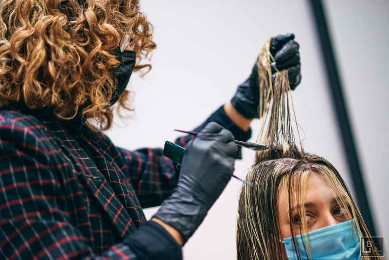 Trabajo de promoción para el centro de belleza Luis Barreto