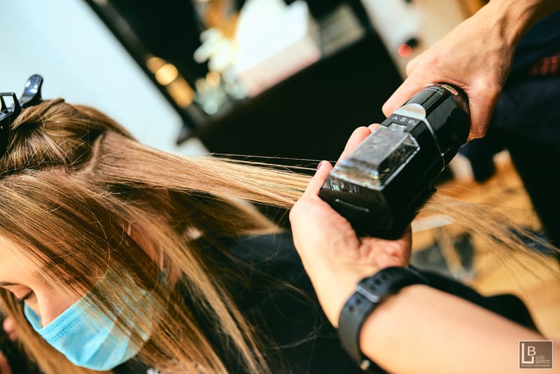 Trabajo de promoción para el centro de belleza Luis Barreto