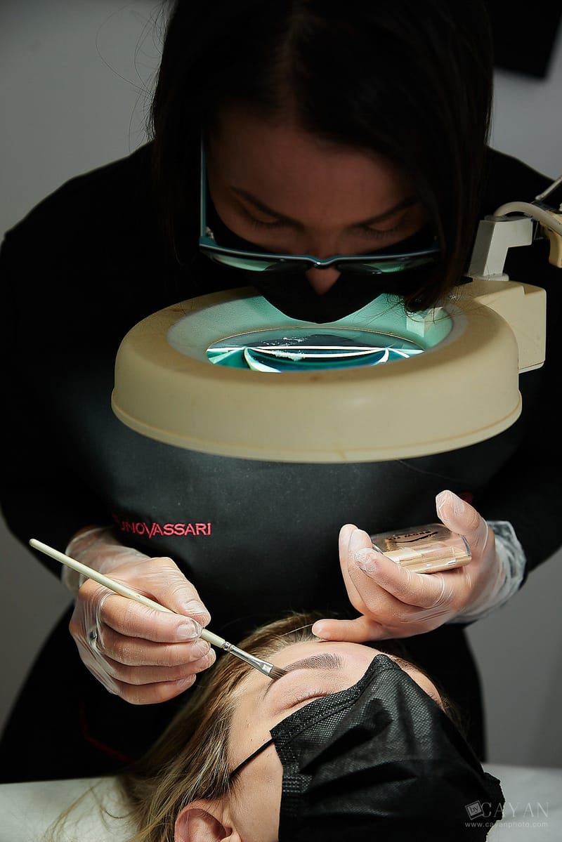 Trabajo de promoción para el centro de belleza Luis Barreto