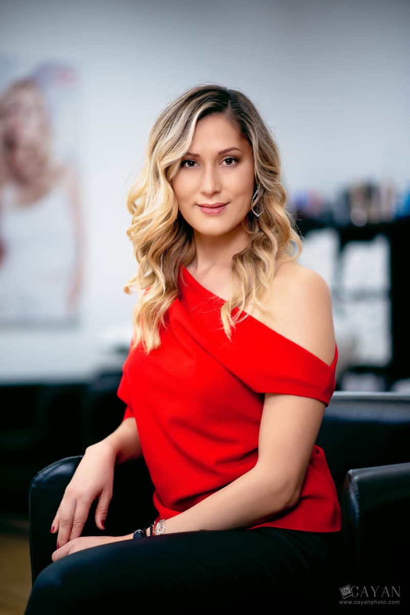 Trabajo de promoción para el centro de belleza Luis Barreto