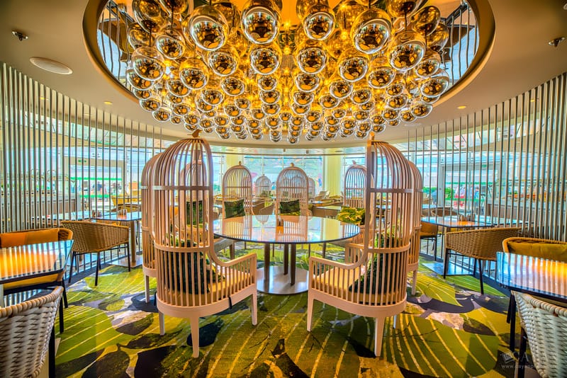 Material publicitario para el crucero Symphony of the Seas