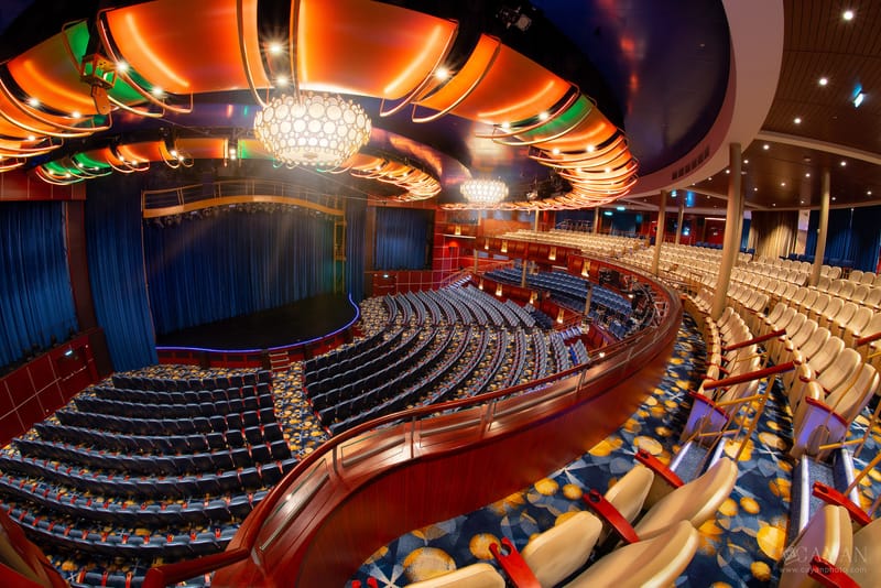 Material publicitario para el crucero Symphony of the Seas