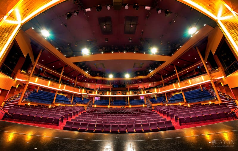 Material publicitario para el crucero Symphony of the Seas