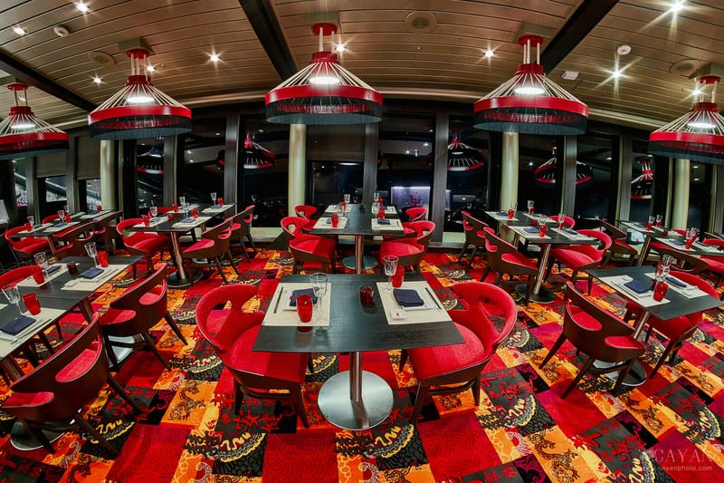 Material para catálogo y menú del Restaurante Chino Asiático IZUMI