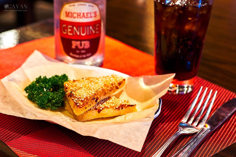 Material para catálogo, menú y promoción de Michael's PUB