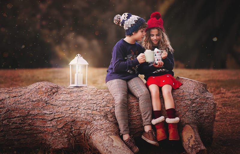 ¡Hermanos en Navidad!