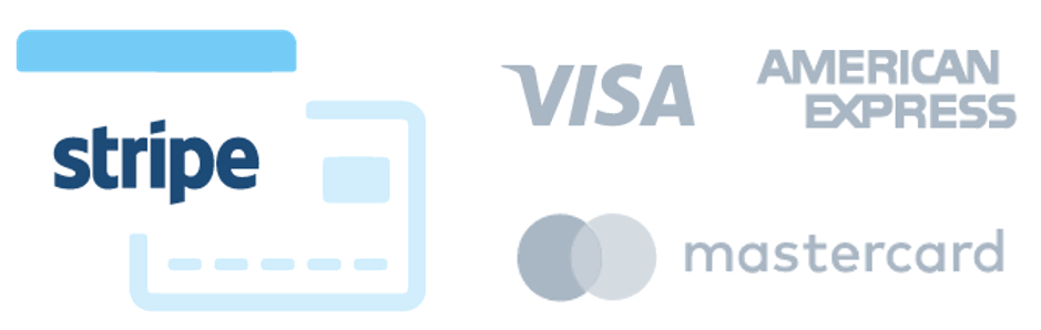 Usamos Compra Segura con STRIPE