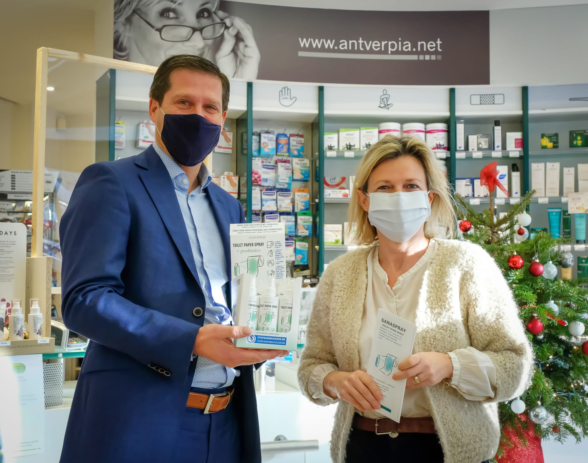 Sanaspray en Antverpia willen Antwerpen hygiënischer en duurzamer maken