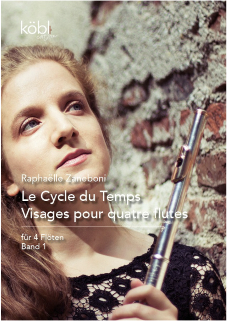 Visages pour 4 flûtes du cycle du Temps Band A