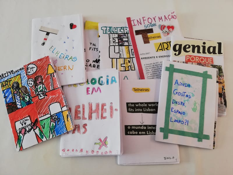 Visita da ART ao Cantinho das Mãos