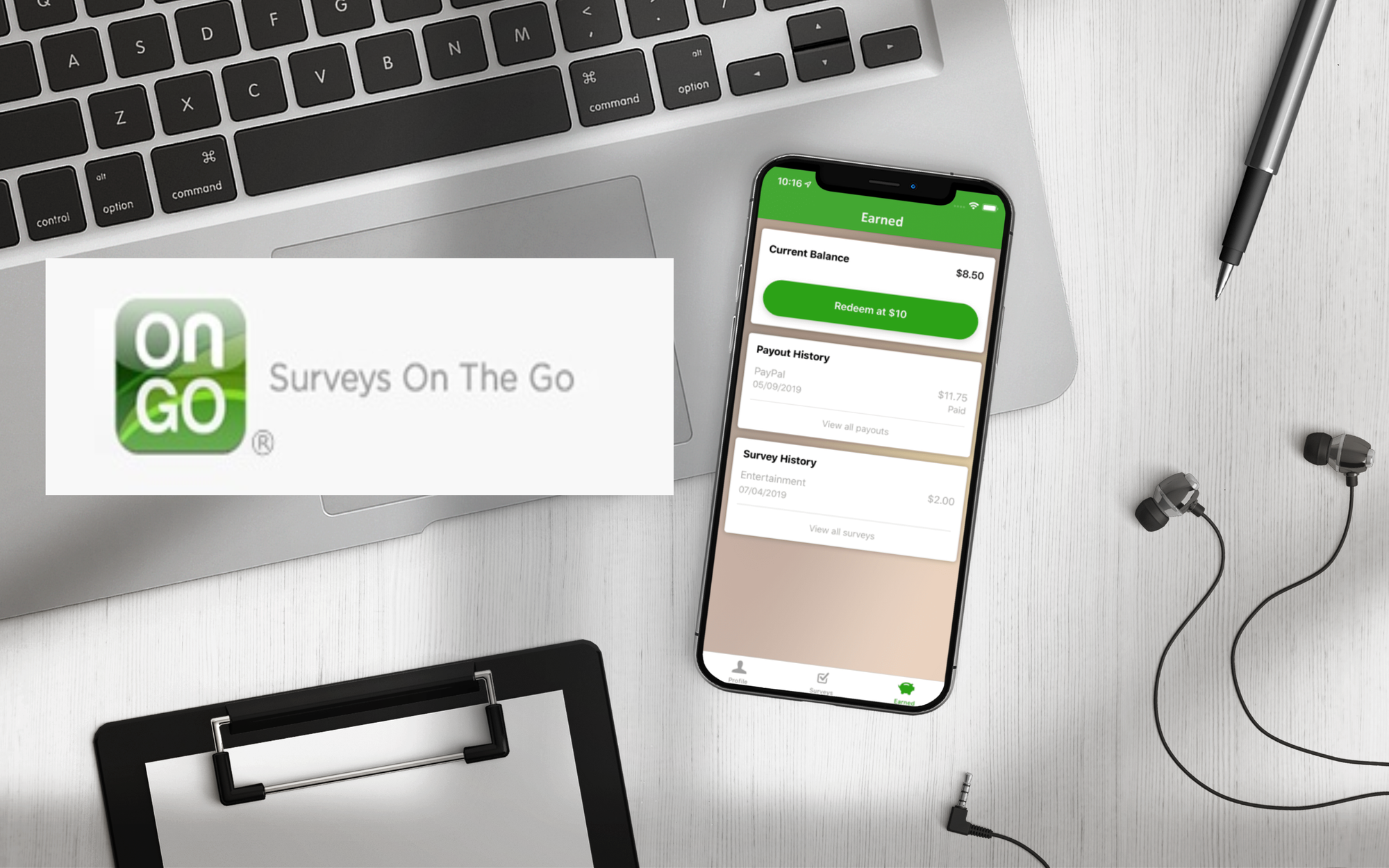 Surveys on the Go