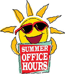 Summer Opening Hours