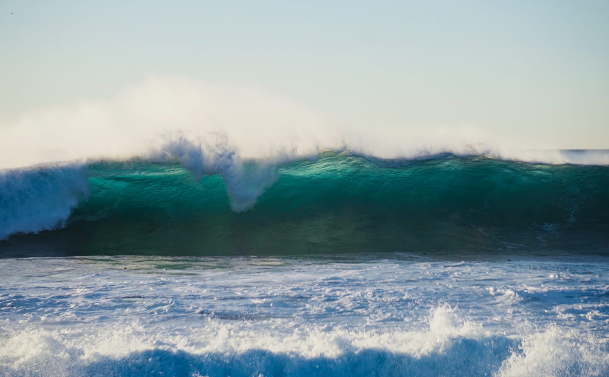 The oceans biggest waves seems to be getting bigger.