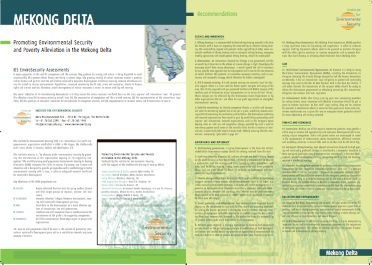 Mekong River Basin - Case Study (Poster)