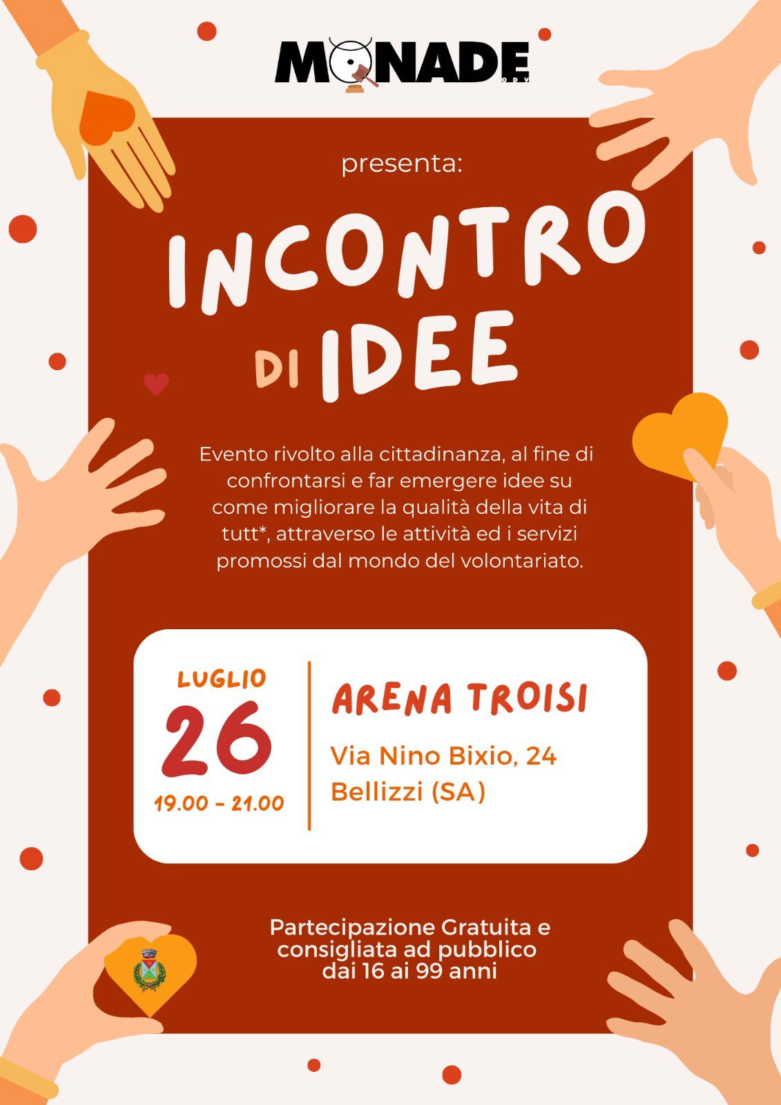 IncontriAmoci al nostro evento pubblico!