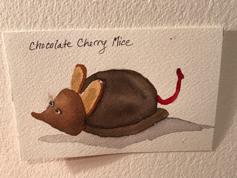 Chocolate Cherry Mouse