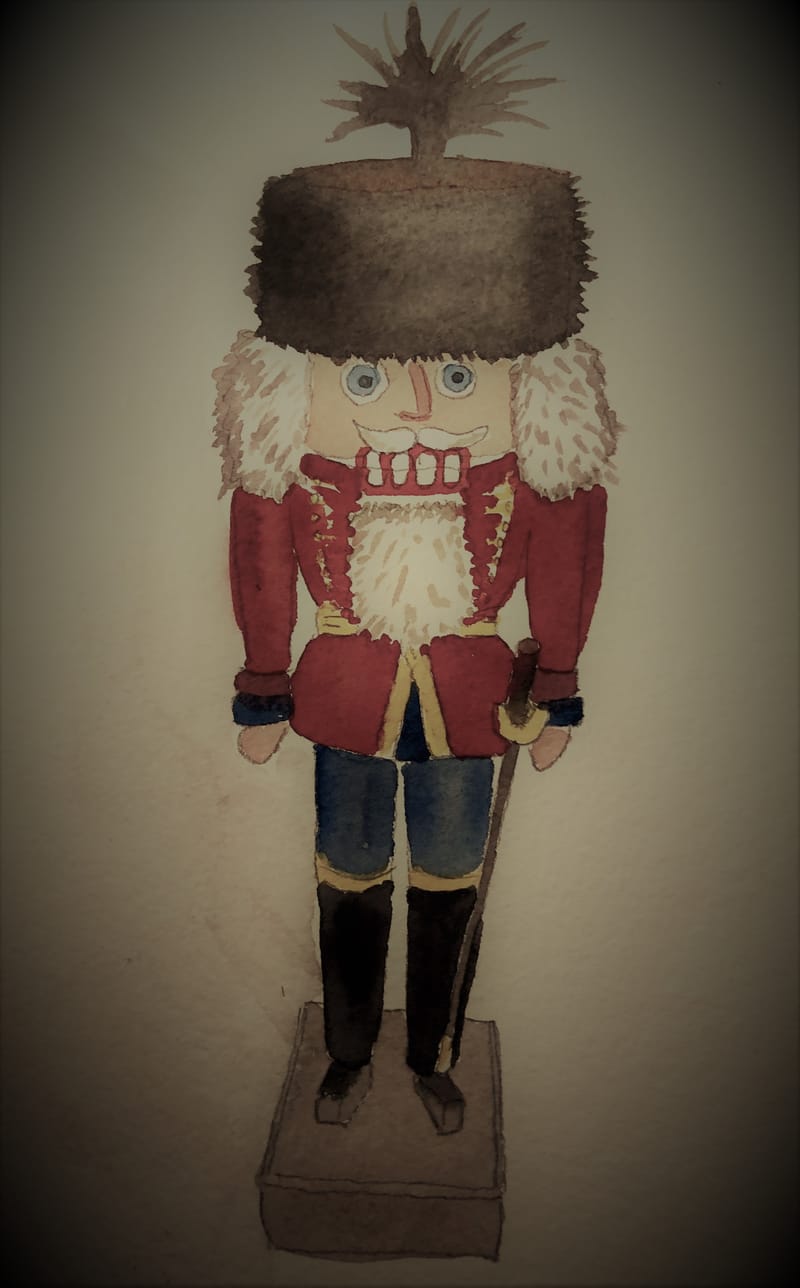 Nutcracker Watercolor