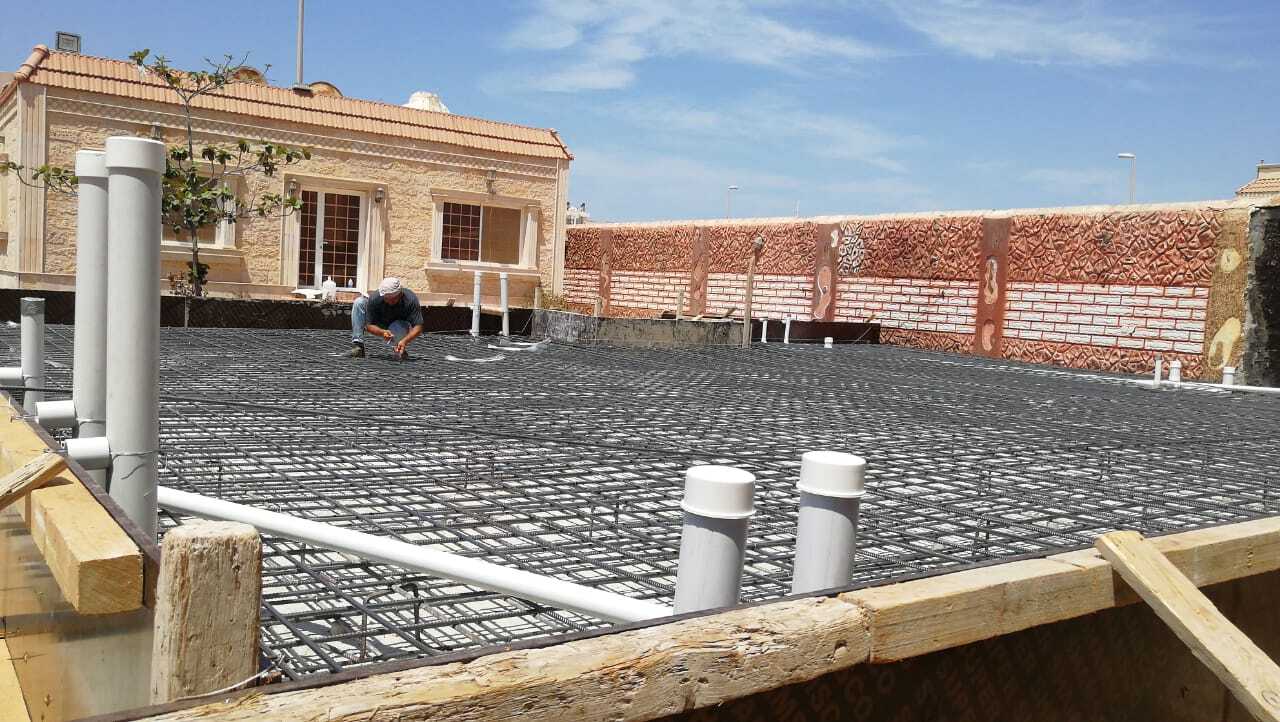 أساسات وتسليح 