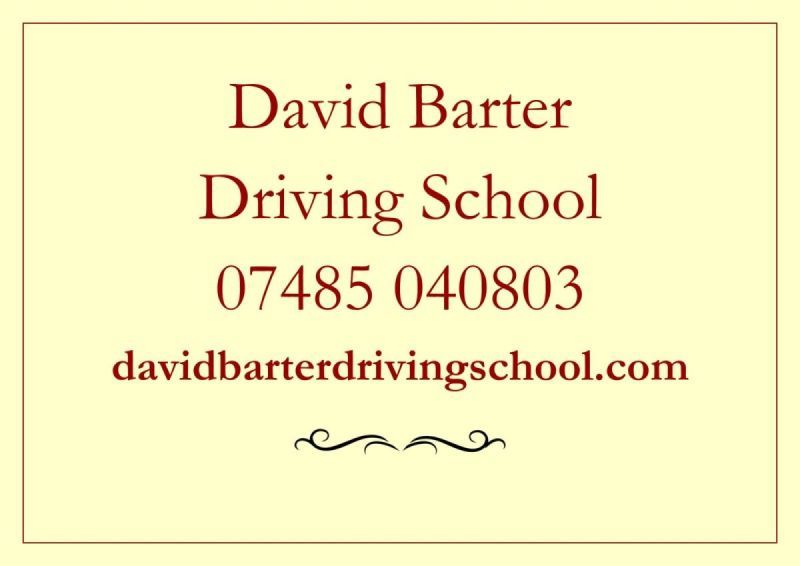 David Barter Driving School, Chester, UK. Drive your Potential