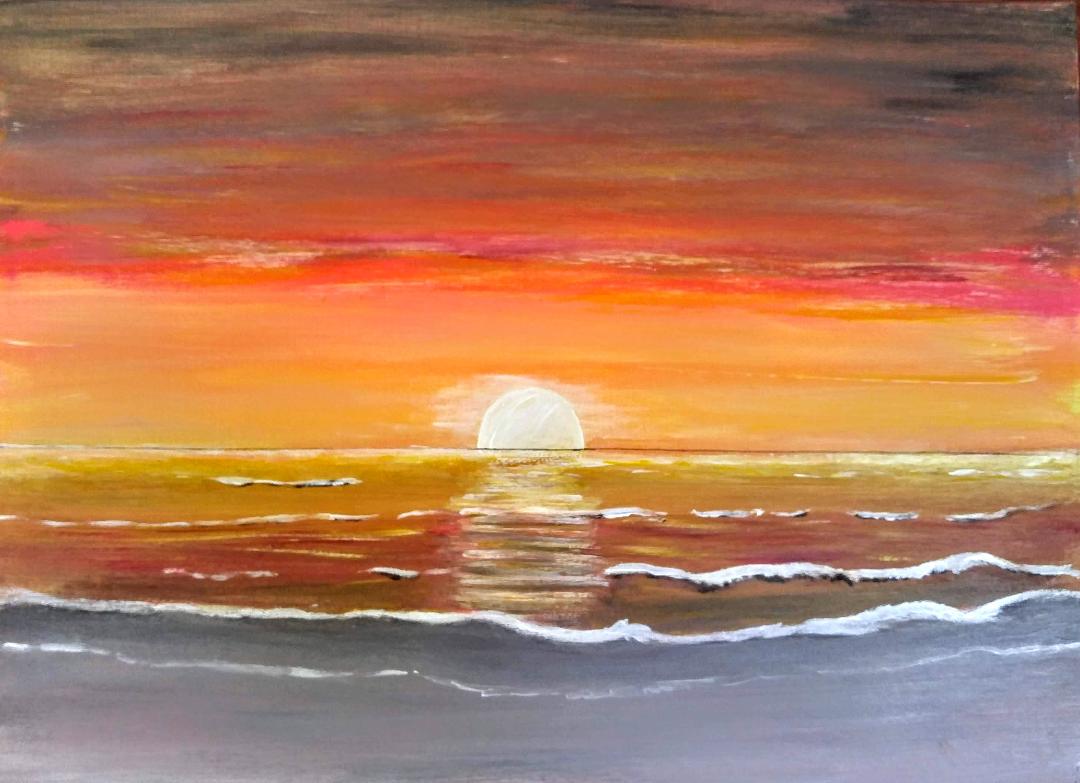 Florida Sunset....   SOLD