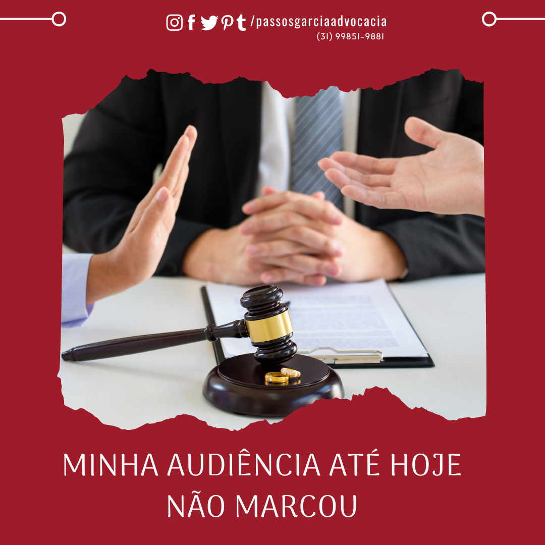 Minha audiência até hoje não marcou