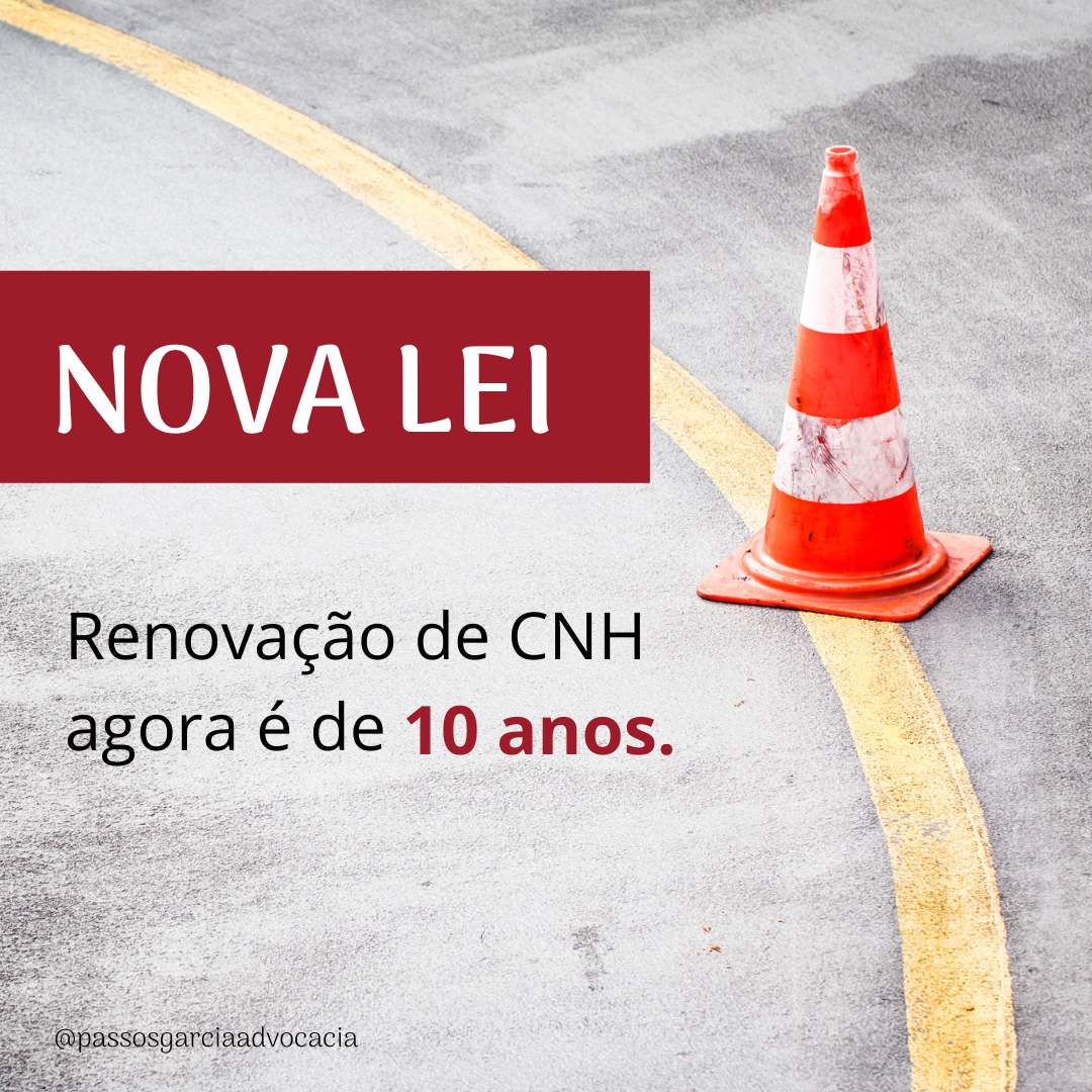 Nova lei aumenta prazo para renovação de CNH