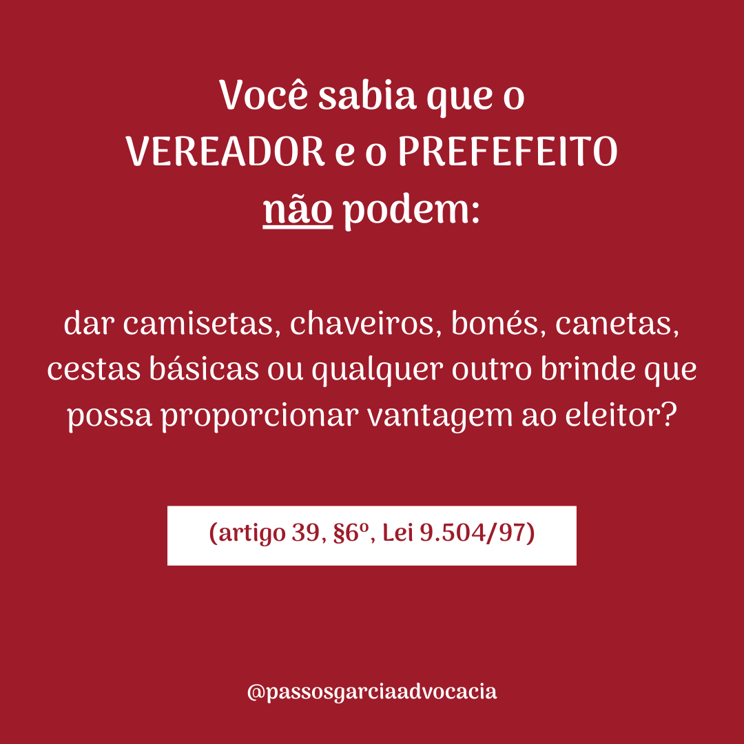 Você sabe o que vereador e prefeito não podem fazer?