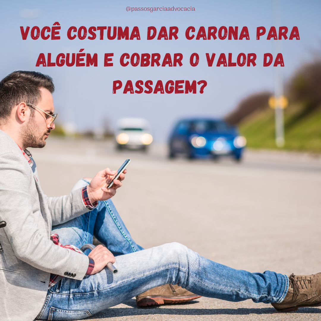 Você costuma dar carona  para alguém e cobrar o valor da passagem?