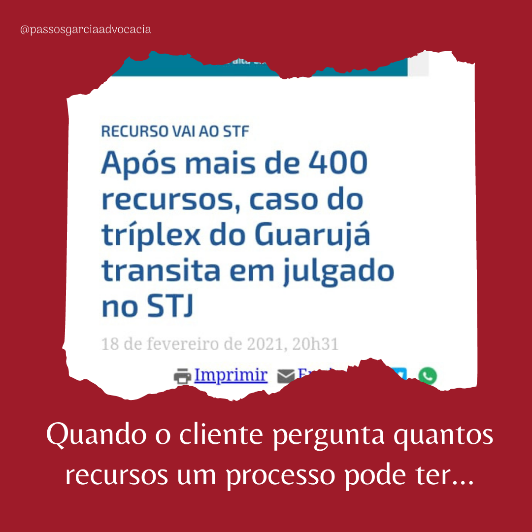 Quantos recursos um processo pode ter?