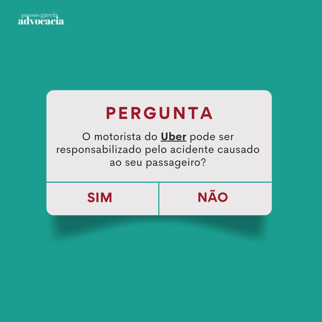 Motorista pode ser responsabilizado por danos ao seu passageiro?