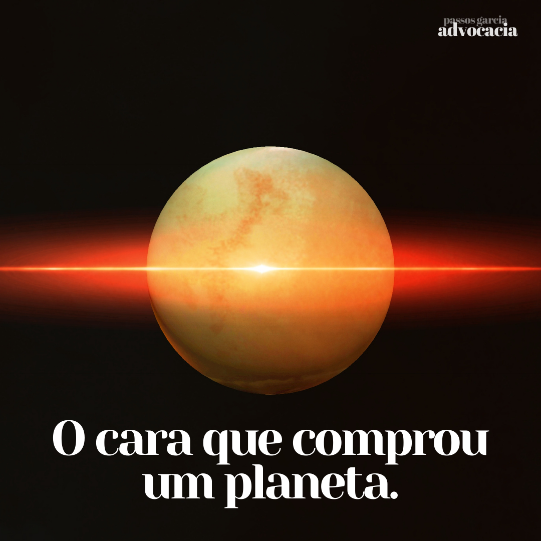 O cara que comprou um planeta