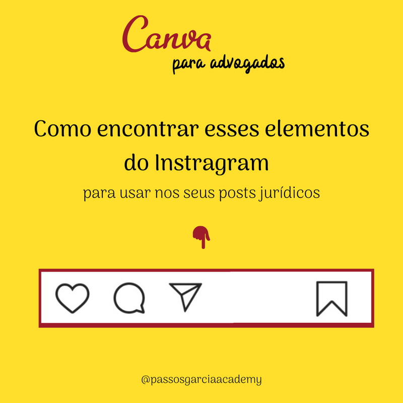 Como encontrar elementos do Instagram no Canva