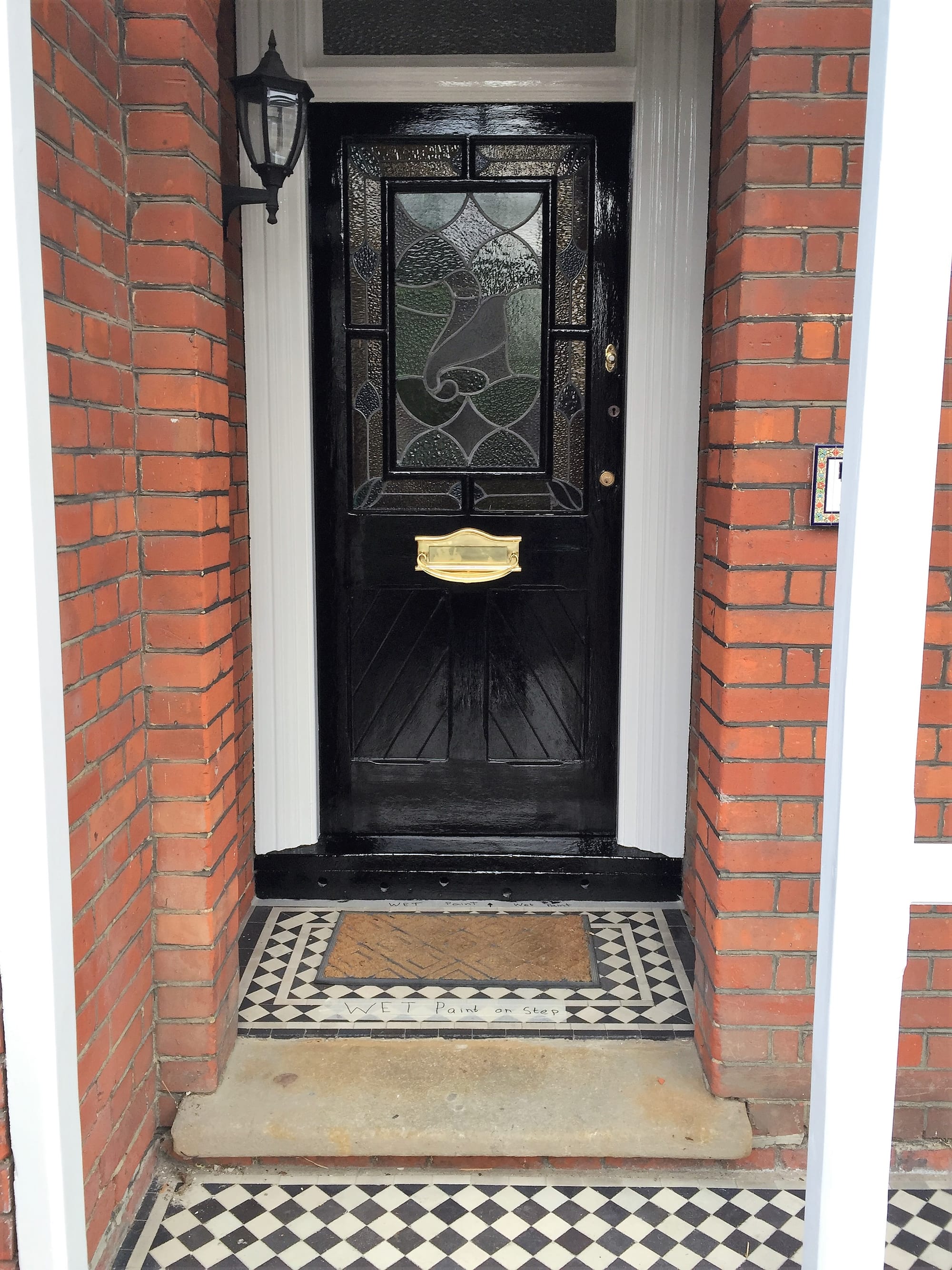 Restoration and new door furniture
